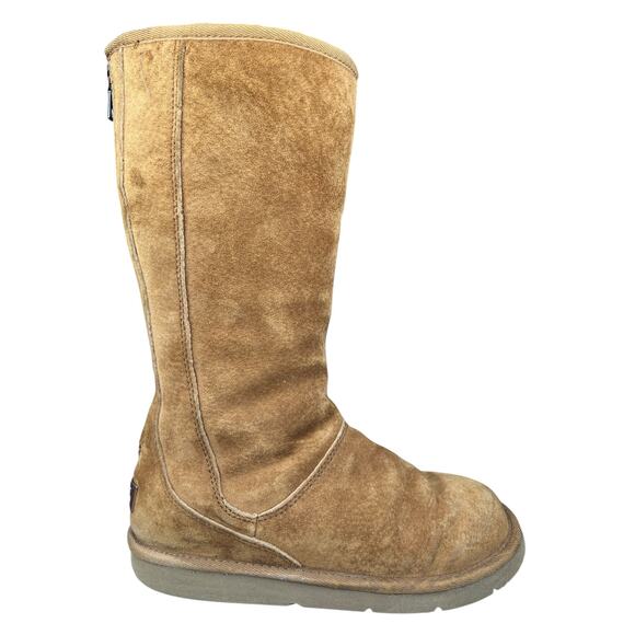 UGG Women’s Knightsbridge Brown Suede Winter Boot Size US 8 - Picture 1 of 10